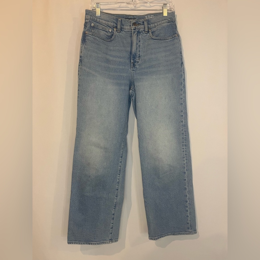J.Crew NWOT Tall Slim-wide jean in synniva wash - Picture 5 of 10
